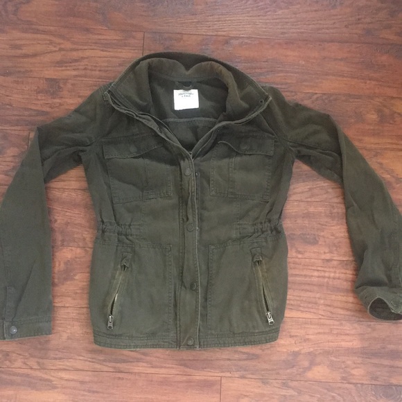 Abercrombie & Fitch Jackets & Blazers - Green A&F utility jacket
